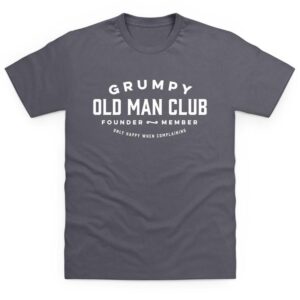 grumpy old man club t shirt