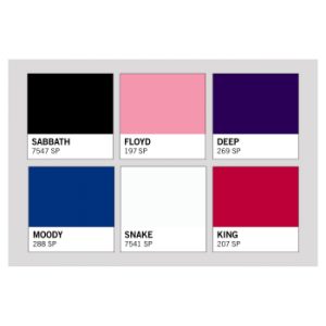Band Pantones Poster