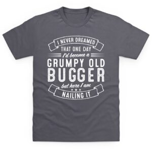 Grumpy Old Bugger T Shirt