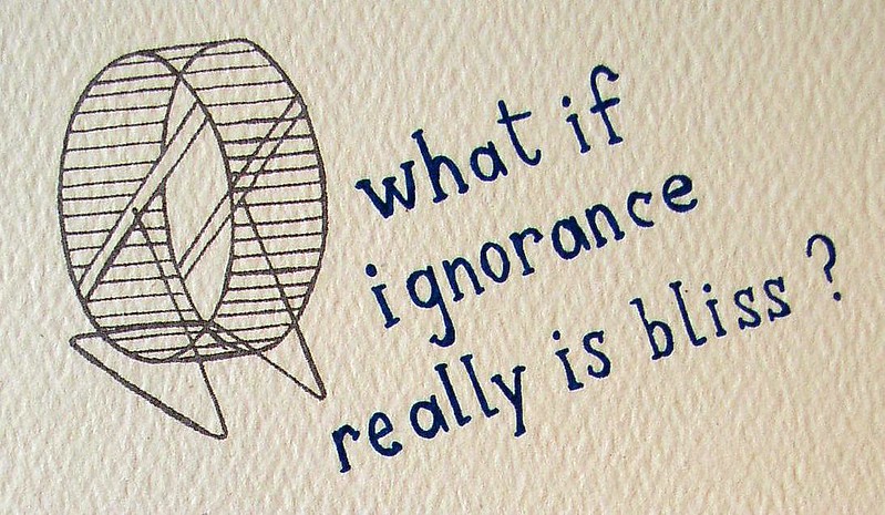 what if ignorance really is bliss image
