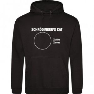 Schrodinger's Cat Pie Chart Hoodie