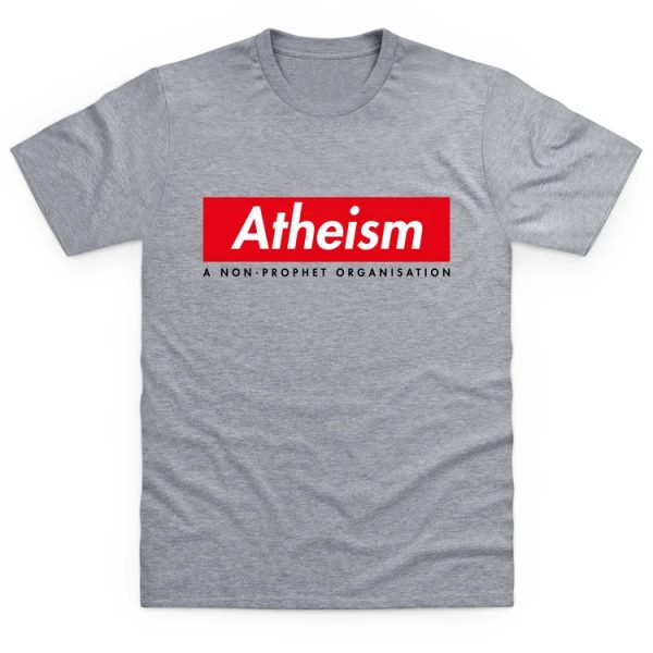 funny slogan atheism t-shirt