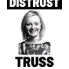 Distrust Liz Truss T-Shirt Design
