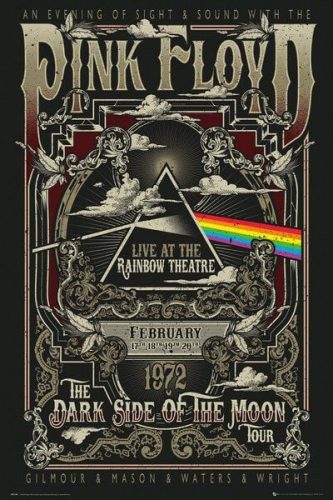 Pink Floyd Live at The Rainbow Theatre Poster