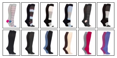 Ladies' Plain & Patterned Bamboo Knee-High Socks