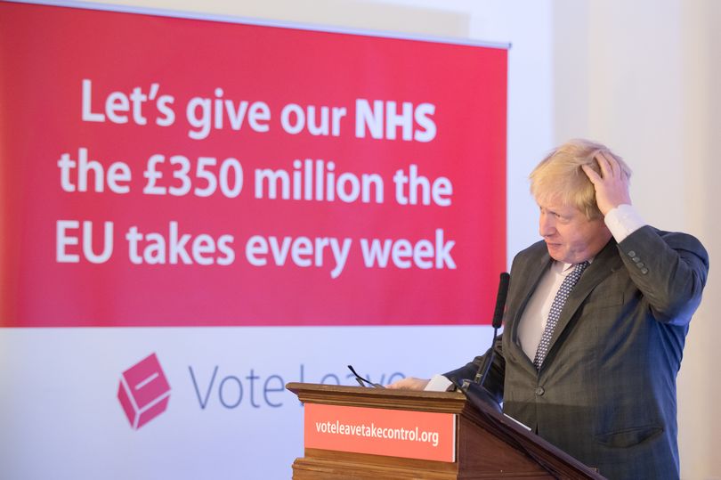 Boris £350 million NHS lie