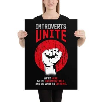 Introverts Unite poster