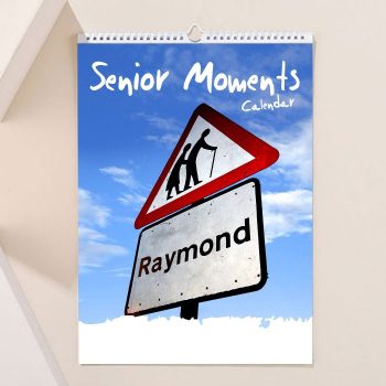 Personalised Senior Moments Calendar 1