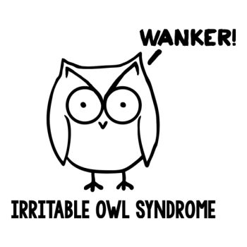 irritable owl syndrome mug